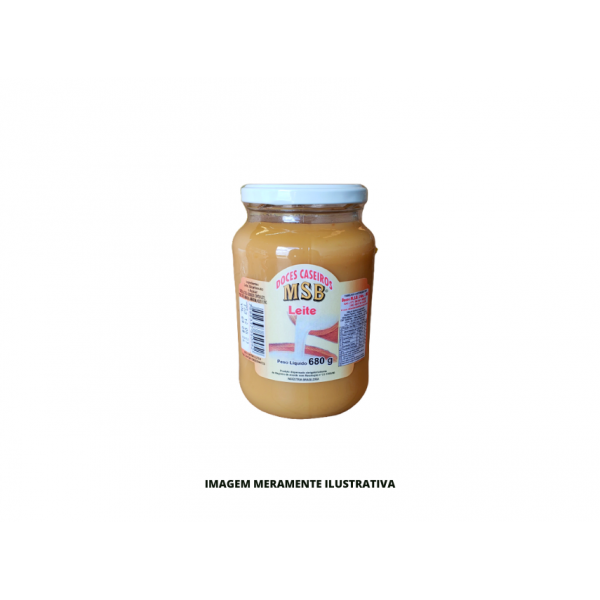 DOCE CASEIRO - MSB - 680g LEITE